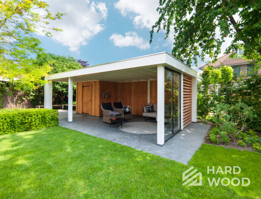 Стильная белая беседка №61 - фото 1706